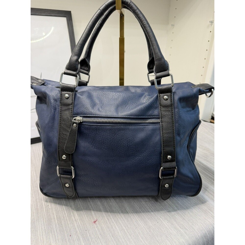 Bueno Navy top Handle Handbag Shoulder Purse casual fashion bag
